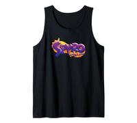 Spyro The Dragon Retro Title Logo Video Game Camiseta sin Mangas