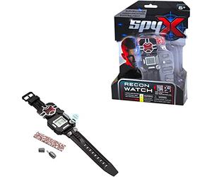 SpyX Recon Spy Watch para niños, Dispositivo 8 en 1 para misiones espías Divertidas de día o Noche, Incluye Lectura Digital, Foco LED, cronómetro, alarmas de luz y Movimiento, más de 6 años