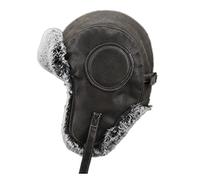 SPYXGS Gorro Unisex de Invierno con Orejeras Piel sintética Aviador Invierno para esquí Patinaje y Otras Actividades al Aire Libre