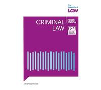 SQE - Criminal Law 4e