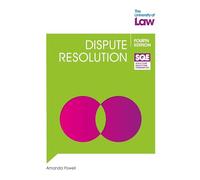SQE - Dispute Resolution 4e