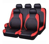 SQEYCCUH Fundas Asientos Coche para Ford Kuga 2008-2013, Impermeable Transpirable Protector de Asiento, Cubreasientos Delanteros y Traseros Protector Interior Accesorios, B/Red