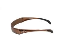 SqHair Diadema con bisagras que se adapta como gafas de sol, proporcionando elevación y estilo sin darte dolor de cabeza (cristales de cobre)