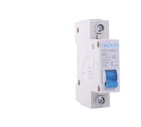 SQIANKUN Diferencial Rearmable Disyuntor de CC 12 V, 24, 36, 48, 60, 72, 110, 120 Interruptores 3 A, 6, 10, 16, 20, 25, 32, 40, 50, 63 Sobreprotector Circuito(1P,6A)