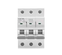 SQIANKUN Diferencial Rearmable Disyuntor MCB 10KA 1P 2P 3P 4P 6A 10A 16A 20A 25A 32A 40A 50A 63A 230V 400V Curva C(3 Pole C Curve,16a)
