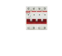 SQIANKUN Diferencial Rearmable Interruptor Principal de Aislamiento for Uso doméstico e Industrial, riel DIN, 1P, 2P, 3P, 4P, 40A, 63A, 100A y 125A, disyuntor CA 230V 400V(4P,100A)