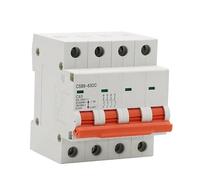 SQIANKUN Diferencial Rearmable Mini disyuntor Solar de 1P, 2P, 3P, 4P, CC 250 V-1000 V, 10 fusibles, 3/6/10/16/20/25/32/40/50/63/80/100/125 A(4,25A)