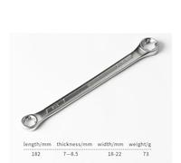 SQIANKUN Llaves Fijas 1 Uds caja de llave hexagonal caja anillo llave inglesa herramientas tipo E Llaves Combinadas(E14-E18)