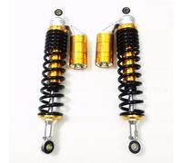 SQIFBA Amortiguador Choque Motocicleta 340mm 350mm 360mm 365mm 370mm 375mm 380mm 8mm Resorte Amortiguadores para Aire De Motocicleta para Kawasaki para Banshee ATV Amortiguador Suspensión(365mm)