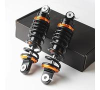 SQIFBA Amortiguador Choque Motocicleta Accesorios para Motocicleta, Amortiguador Trasero De 235mm CNC para NIU U1/U+/US Amortiguador Suspensión(Gold)
