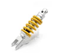 SQIFBA Amortiguador Choque Motocicleta Amortiguador Trasero Ajustable Universal para Motocicleta De 265MM, Mezcla De Aceite Y Gas, Suspensión Trasera Amortiguador Suspensión(Gold)