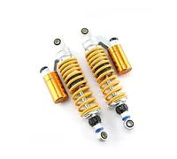 SQIFBA Amortiguador Choque Motocicleta Amortiguador Trasero Modificado Universal para Motocicleta De 320mm, Cilindro De Mezcla De Aceite/Gas, Suspensión Trasera Amortiguador Suspensión(Gold)