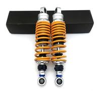 SQIFBA Amortiguador Choque Motocicleta Amortiguador Trasero para Motocicleta, Amortiguador De Rebote De 310-350mm, Ajustable, para Moto De Cross, Scooter, ATV Amortiguador Suspensión