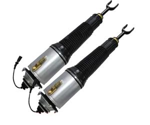 SQIFBA Amortiguador suspensión Aire Un Par De Amortiguadores De Suspensión Neumática Delantera Puntal De Aire 4E0616039AF 4E0616040AF para A8 D3 4E 2002-2010 Puntal de suspensión neumática