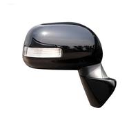 SQIFBA Espejo Completo para Toyota para Verso 2010-2013 Conjunto Espejo Calefactor Señal Giro Conjunto Retrovisor Plegable Eléctrico Automático Espejo Retrovisor Lateral(Negro,9 Wire R)