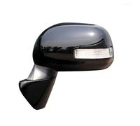 SQIFBA Espejo Completo para Toyota para Verso 2010-2013 Conjunto Espejo Calefactor Señal Giro Conjunto Retrovisor Plegable Eléctrico Automático Espejo Retrovisor Lateral(Negro,5 Wire L)