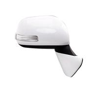 SQIFBA Espejo Completo para Toyota para Verso 2010-2013 Conjunto Espejo Calefactor Señal Giro Conjunto Retrovisor Plegable Eléctrico Automático Espejo Retrovisor Lateral(Blanco,9 Wire R)