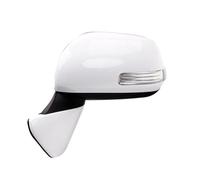 SQIFBA Espejo Completo para Toyota para Verso 2010-2013 Conjunto Espejo Calefactor Señal Giro Conjunto Retrovisor Plegable Eléctrico Automático Espejo Retrovisor Lateral(Blanco,5 Wire L)