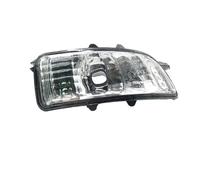 SQIFBA Intermitentes Laterales LED Lente De La Lámpara De Luz De Señal Giro Indicador Espejo Retrovisor Lado Izquierdo/Derecho para Volvo S40 S60 S80 C30 C70 V50 V70 Señal Giro Coche(Izquierda)