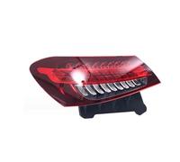 SQIFBA Montaje de luces traseras Luz Trasera LED Automática Para Benz W213 Clase E E260L E300L E350eL 2021-2023 Lámpara Señal Montaje De Luz Trasera Piloto posterior(Outside Left)