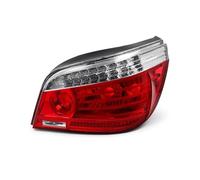 SQIFBA Montaje de luces traseras Luz Trasera LED Para Serie 5 E60 520i 523i 525i 530i 545i 2008 2009 2010 Lámpara De Freno Señal Coche Luz Advertencia Parachoques Piloto posterior(bien)