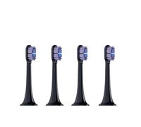 SQING Cabezales de Repuesto for Cepillo de Dientes eléctrico sónico T700, Paquete Sellado, Cabezal de Cepillo de Dientes de cerdas Suaves, 4/8 Uds.(4 PCS Purple)