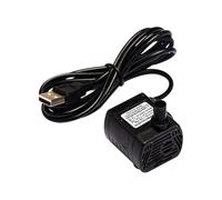 SQING Minibomba de agua sumergible USB de 5 V CC, 12 V y 3 W, sin escobillas y de bajo ruido, for acuarios, peceras, estanques, fuentes, sistemas hidropónicos y jardines.(USB 5V 3W)
