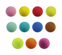 SQING Pelota de golf de 8 colores, diámetro 35 mm, for práctica en interiores, for entretenimiento, for mascotas, de espuma EVA.(Light green,5PCS)