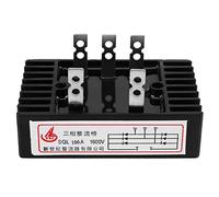SQL100 Amperios 1600V Rectificador Trifásico de Alta Potencia de Puente de Diodo de Onda Completa de Silicio de 5 Terminales con Disipador de Calor