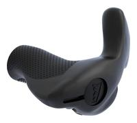 SQlab Mango de Bicicleta Normal y Corto 711 Stuby | Puños negros, puños Stuby, puños cortos para bicicleta en tallas S-L