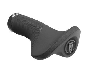 SQlab Puños para Bicicleta 721 2.0, Mango ergonómico, Mango de Bicicleta en Negro, para Bicicleta Urbana, Manillar de Bicicleta en S