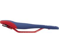 SQlab Sillín 611 Ergowave active 2.1 Wings for Life Ltd. Edition azul 160 mm