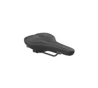 SQLAB Sillín de bicicleta 602 Ergolux Active 2.1 negro | 15CM