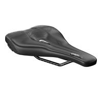 SQlab Sillín de MTB 6OX ERGOWAVE Active 2.2, Größen 13 cm - 15 cm | Sillín de bicicleta en color negro, sillín corto para BTT