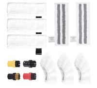 SQLJYU Paños de Microfibra Reutilizables Limpiar con Vapor para Karcher SC1 SC2 SC3 SC4 SC5 SV7, Limpiador a Vapor, Accesorios para Karcher Limpiacristales