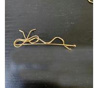 SQMSK 7 CM 50 Piezas de Metal Dorado Pinzas para el Cabello Bandeja Pasadores para el Cabello Bandeja Horquillas para el Cabello con Bandeja en Blanco Configuración de Bisel Redondo Bandejas para Horq