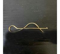 SQMSK 7 CM 50 Piezas de Metal Dorado Pinzas para el Cabello Bandeja Pasadores para el Cabello Bandeja Horquillas para el Cabello con Bandeja en Blanco Configuración de Bisel Redondo Bandejas para Horq