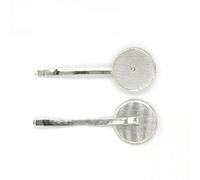 SQMSK-accesorios de hierro para joyería DIY, horquilla redonda con fondo de aceite que gotea, Clip para el pelo, Red nueva, carpeta versión coreana roja