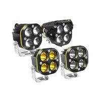 Sqnbra Faro antiniebla LED Focos Led Trabajo 3 Pulgadas Faros Delanteros 24V Y 12V Motocicletas Barra Inundación Luz Antiniebla DRL Para Coche Camión 4x4 Todoterreno ATV