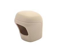 Sqnbra Funda Silicona Para Palanca Cambios Coche Antideslizante Para C-HR Para Camry Y Para Corolla Cabezal Pomo Cambio(Beige)