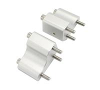 SQNYDH Abrazaderas Elevador Elevador De Manillar para Motocicleta para Kawasaki GTR1400 Concours 1400 2008-2019. Abrazaderas, Adaptador Y Kit De Montaje. Motocicleta(Plata)