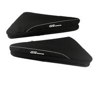 SQNYDH Bolsa Viaje Moto Bolsa Triangular para Guardabarros Motocicleta para F750GS F850GS F750GS F 750 850 850GS F850 GS Bolsa Impermeable Guardar Herramientas Bolsas Equipaje Alforjas(Negro 1)