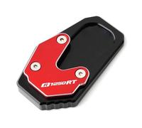 SQNYDH CNC Extensor Pata Cabra para Motocicleta, Almohadilla Soporte para Pata Cabra Lateral para R1200RT R1250RT R1200 R1250 RT R 1250 1200 RT Inclinación(Red R1250RT)