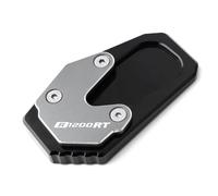 SQNYDH CNC Extensor Pata Cabra para Motocicleta, Almohadilla Soporte para Pata Cabra Lateral para R1200RT R1250RT R1200 R1250 RT R 1250 1200 RT Inclinación(Titanium R1200RT)