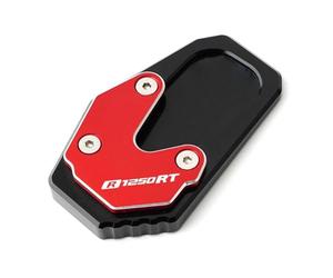 SQNYDH CNC Extensor Pata Cabra para Motocicleta, Almohadilla Soporte para Pata Cabra Lateral para R1200RT R1250RT R1200 R1250 RT R 1250 1200 RT Inclinación(Red R1250RT)
