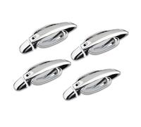 SQNYDH Cubierta Manija Puerta Cubierta Para Manija De Puerta Exterior Auto Para Q5 2008 2009 2010 2011-2014 2015 2016 Decoración Embellecedores Protector Coche Exterior Embellecedor(Plata 3)