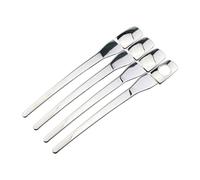 SQNYDH Cubierta Manija Puerta Cubiertas Para Manijas De Puerta Exteriores Para Peugeot 208 2008 3008 207 308 407 Embellecedores Decorativos Pegatinas Estilo Coche Exterior Embellecedor