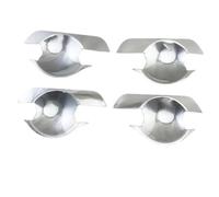 SQNYDH Cubierta Manija Puerta Embellecedor De Manija Exterior Puerta Para Nissan Para Navara Para Frontier D40 2005-2014 Decorativo Protector Cromado Coche Exterior Embellecedor(Color 2)