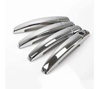 SQNYDH Cubierta Manija Puerta Embellecedor Para Manija De Puerta Auto Para Chevy, Para Cruze Para Captiva 2006-2013 Protectores Exteriores Pegatinas Decorativas Coche Exterior Embellecedor(Plata)
