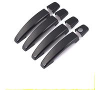 SQNYDH Cubierta Manija Puerta Embellecedor Para Manija De Puerta Auto Para Chevy, Para Cruze Para Captiva 2006-2013 Protectores Exteriores Pegatinas Decorativas Coche Exterior Embellecedor(Negro)
